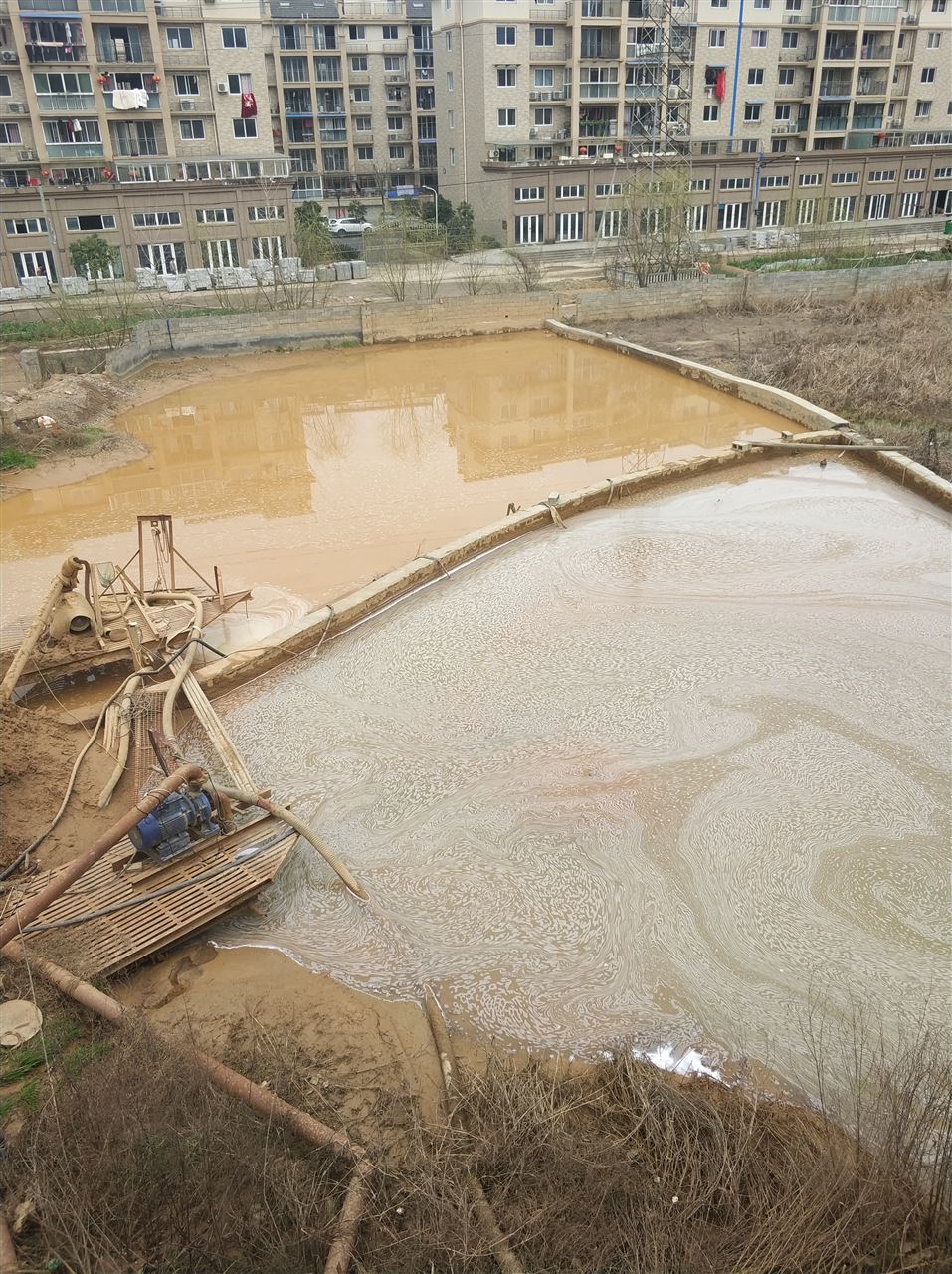 凉山沉淀池淤泥清理-厂区废水池淤泥清淤